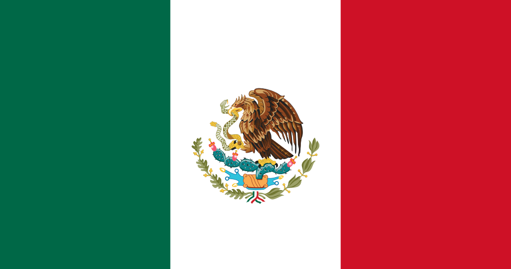 Bandera de México.